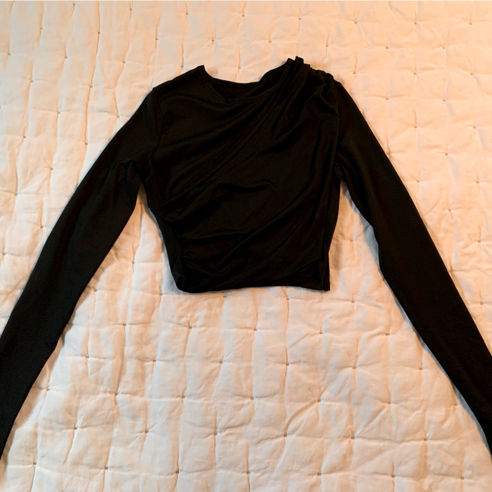 Long Sleeve Crop Top